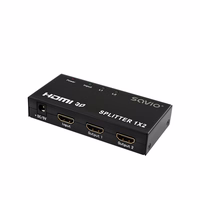 Savio CL-42 vaizdo signalų daliklis HDMI 2x HDMI