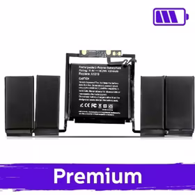 Baterija suderinama su Macbook Retina 13'' (A1706 / A1819) / Premium