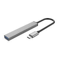 Orico AH-13 USB-C Hub prijungimo stotelė 1x USB-A 3.0 + 3x USB-A 2.0 - pilka