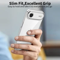 Tech-Protect FlexAir dėklas telefonui iPhone 17 Air - skaidrus