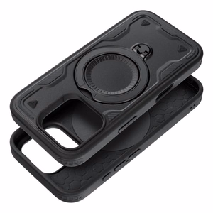 Dėklas FROST ARMOR IPHONE 15 juodas