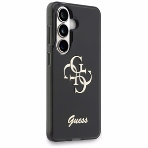 GUESS dėklas for SAMSUNG S26 GUHCS26S5HC4MLSK (IML Big Metal 4G and Script) juodas