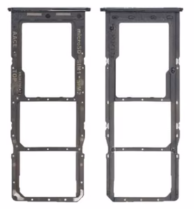 SIM kortelės laikiklis Samsung A13 A135/A137 Black originalus (service pack)