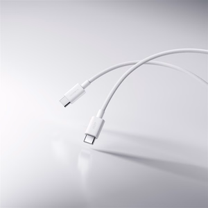 Xiaomi 3A плетеный USB-C – USB-C кабель (1м), белый