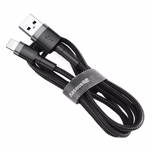 Baseus Cafule 1 m Juoda, Pilka