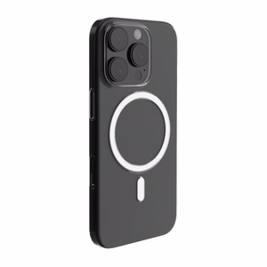 Puro 03 Mag Magnetinis silikoninis dėklas telefonui iPhone 16 Pro - permatomas