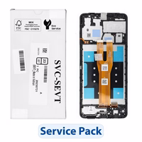 ServicePack LCD ekranas SAMSUNG A06 A065 GH81-26440A juodas