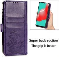 Dėklas Flower Book Samsung A356 A35 5G violetinis