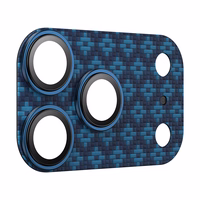 "Benks" grūdintas stiklas Armor Warrior Lens (BE70), skirtas Iphone 17 Pro Max ArmorGrid blue (Camera Island)