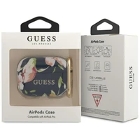 Guess GUACAPTPUBKFL03 AirPods Pro dėklas mėlynas/mėlynas N.3 Gėlių kolekcija