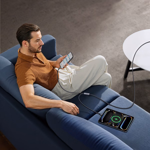 Ugreen 2in1 USB-C laidas - 2xUSB-C PD 140W 2m - juodas