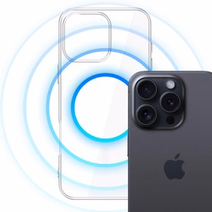 3mk Clear MagCase Case for Apple iPhone 16 Pro - Transparent