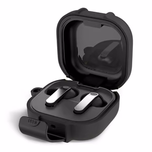 Tech-Protect Slim Hook dėklas skirtas Samsung Galaxy Buds 4 / 4 Pro juodas