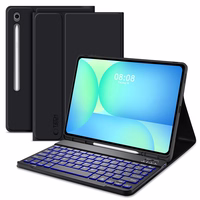 Tech-Protect SC Pen + Klaviatūros dėklas Samsung Galaxy Tab S10 FE+ 13.1 X620 / X626B - juodas