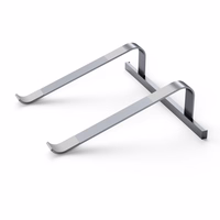 Tech-Protect ULS100 universalus nešiojamojo kompiuterio stovas iki 16" - pilkas