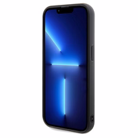 Guess Disco Metal Script dėklas telefonui iPhone 14 Pro Max – juodas