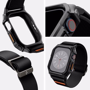 Dirželis SPIGEN LITE FIT ”PRO” APPLE WATCH 10 (42 MM) matinis juodas