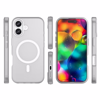 Dėklas Magnetic Abrasive (MagSafe) skirtas iPhone 17 Matte White