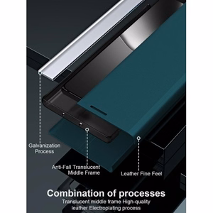 Telefono dėklas "Sleep Case Pro" Samsung S931 S25 žalias