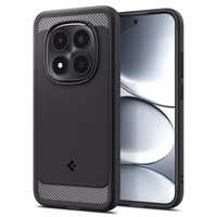 "Spigen Rugged Armor" dėklas "Xiaomi Redmi Note 15 Pro 5G" - juodas