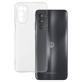 Itin skaidrus 1mm dėklas Motorola Moto G52/G71S/G82 Permatomas