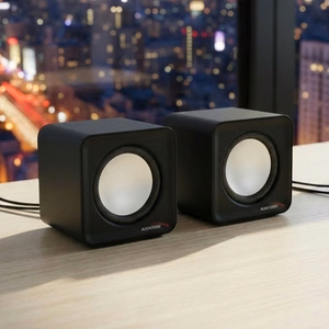 Audiocore AC870 B 2 krypčių 3 W Juoda, Pilka Vielinis