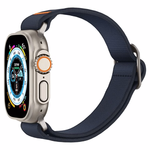 Spigen Fit Lite Ultra dirželis Apple Watch 4/5/6/7/8/9/SE/Ultra (42/44/45/49 mm) - tamsiai mėlynas