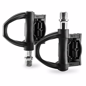 Rockbros P602 bicycle pedals SPD-SL system - black