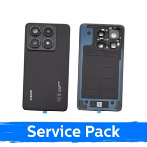 Galinis dangtelis skirtas Xiaomi 14T Pro / Titan Black / (Service Pack)