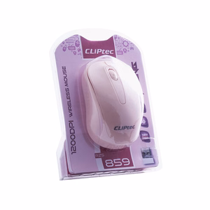 Cliptec Kompiuterio pelė Young RZS859 belaidis optical 1200DPI rožinis