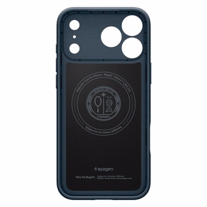 Spigen Thin Fit MagSafe dėklas, skirtas iPhone 17 Pro Max / 18 Pro Max, mėlynas