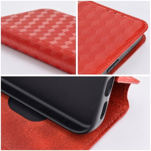 Atverčiamas dėklas Oppo Reno 15 Pro 5G Cubic Book, raudonas