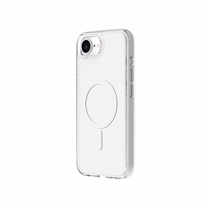JM Crystal su magsafe dėklas iPhone 16e/17e skaidrus