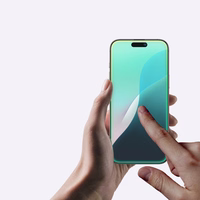 AmazingThing Radix Matinis temperuotas stiklas telefonui iPhone 16