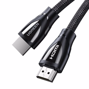 Laidas Ugreen HD140 HDMI 2.1 į HDMI 2.1 2.0m juodas