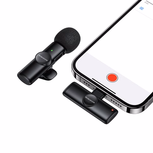 Borofone Lavalier wireless microphone BFK16 Winner Lightning black