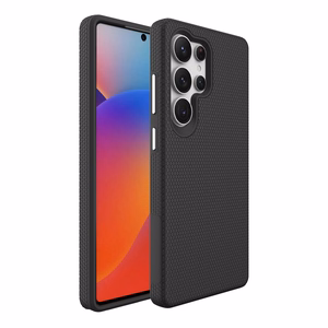 Dėklas Perfectionists Triangle Case Samsung S918 S23 Ultra 5G juodas