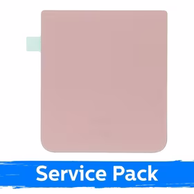 Galinis dangtelis, suderinamas su Samsung F711 Z Flip3 / Rožinis / (Service Pack)