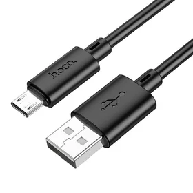 Kabelis USB A į Micro USB Hoco 2,4A 2 m X88 juodas
