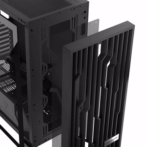 MODECOM kompiuterio korpusas VOLCANO PERUN APEX ARGB MIDI Black