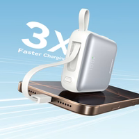 Išorinė baterija Power Bank Joyroom JR-PBF27 22.5W Mini 10000mAh balta