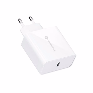 Įkroviklis Forcell (1xUSB-C 3A 45W) baltas