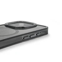 Blizgus dėklas MagSafe iPhone 16 Pro Max - juodas su blizgučiais