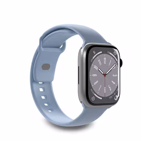 Puro Icon silikoninis dirželis Apple Watch 42/44/45/49 mm - šviesiai mėlynas (2 vnt.)