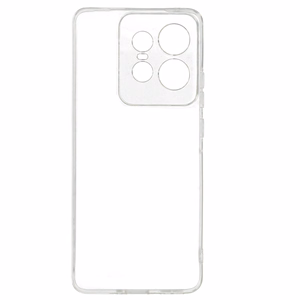 Itin plonas 1mm dėklas telefonui Motorola Edge 50 Pro 5G permatomas