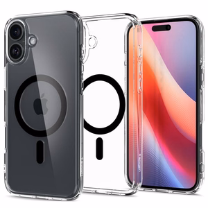 Spigen Ultra Hybrid Magnetinis dėklas su MagSafe iPhone 16 Plus - juodas