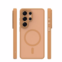 Mag Matt dėklas Samsung Galaxy S25 Ultra rudas