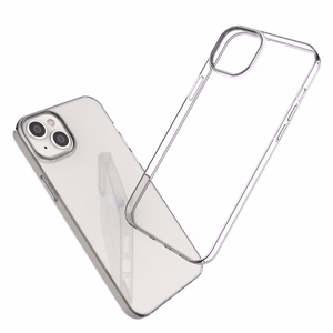 Gelinis dėklas telefonui Ultra Clear 0.5mm iPhone 14 Max, permatomas
