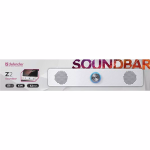 Defender garso juosta Soundbar Z2 6W LED balta