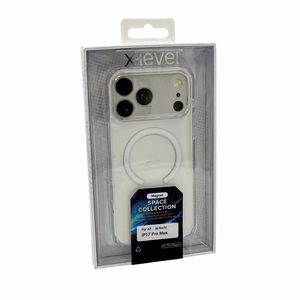 Dėklas X-Level Space II MagSafe Apple iPhone 16e/17e skaidrus